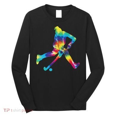 Field Hockey Tie Dye Long Sleeve Shirt
