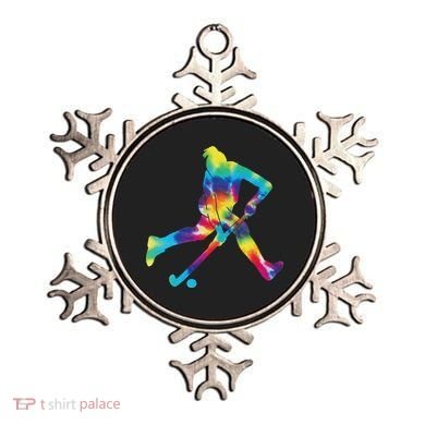 Field Hockey Tie Dye Ornament
