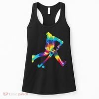 Field Hockey Tie Dye Women's Tank Top thumb 0