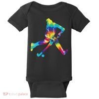 Field Hockey Tie Dye Baby Bodysuit thumb 0