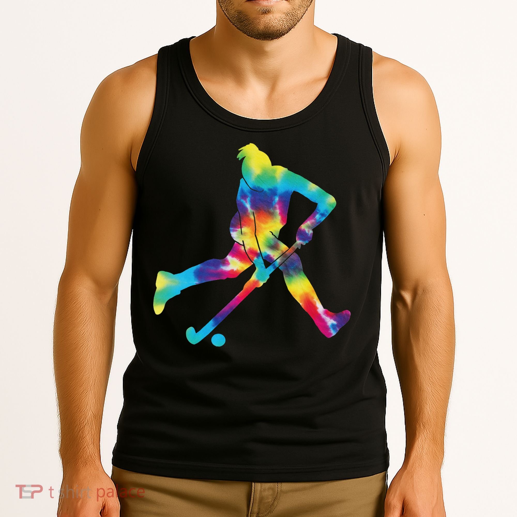 Field Hockey Tie Dye Tank Top