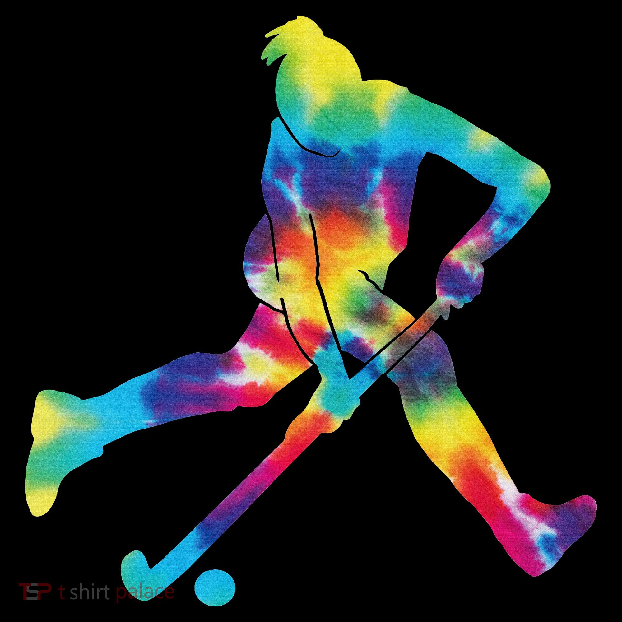 Field Hockey Tie Dye Tank Top