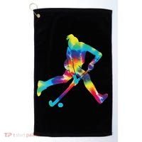 Field Hockey Tie Dye Golf Towel thumb 0