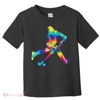 Field Hockey Tie Dye Toddler T-Shirt thumb 0