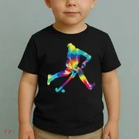 Field Hockey Tie Dye Toddler T-Shirt thumb 2