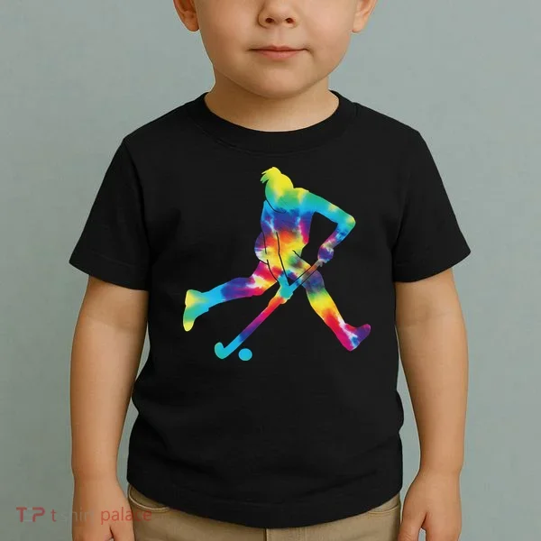 Field Hockey Tie Dye Toddler T-Shirt