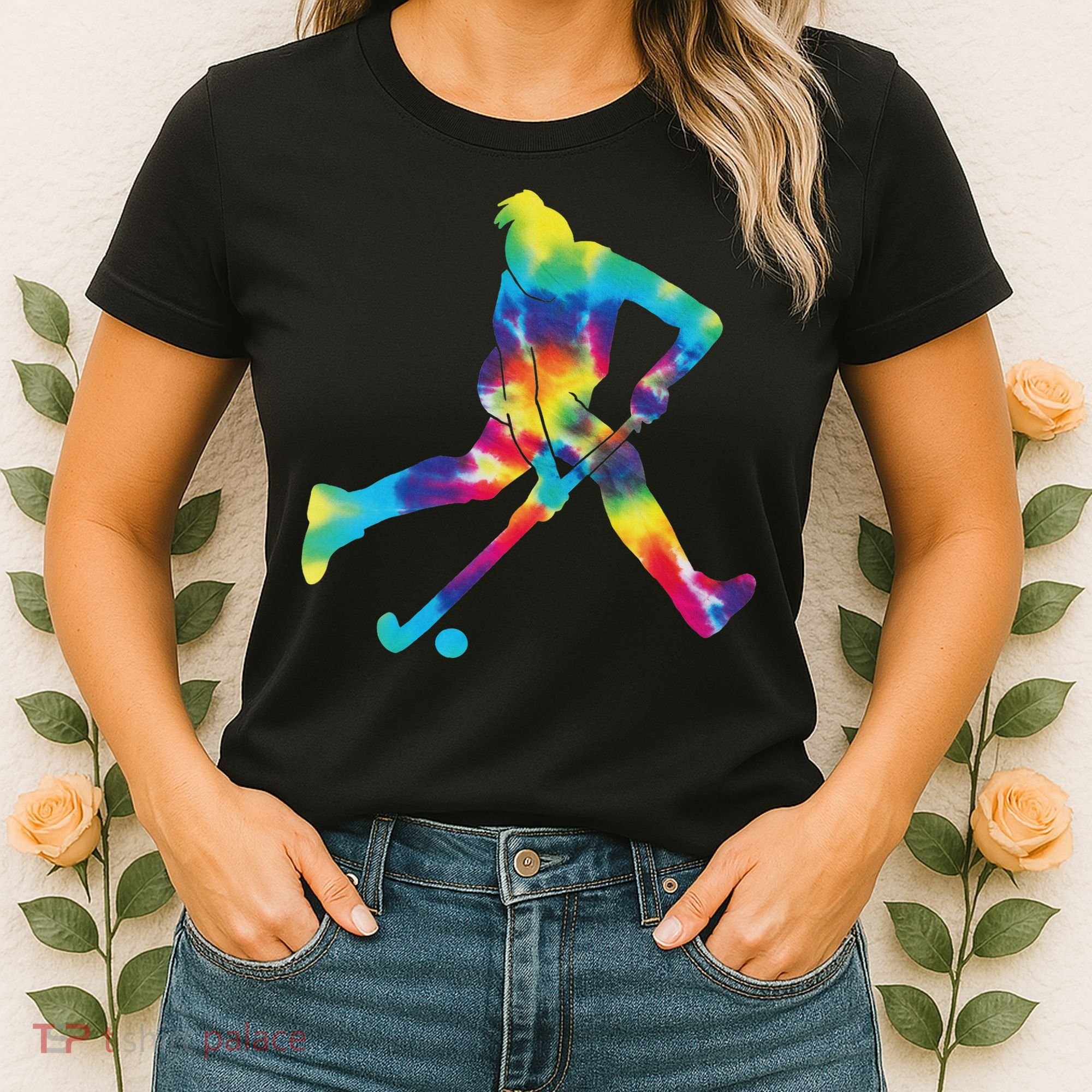 Field Hockey Tie Dye Women's T-Shirt