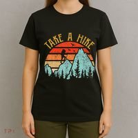 Funny Hikingshirt Take A Hike Mountain Hiker T-Shirt thumb 4