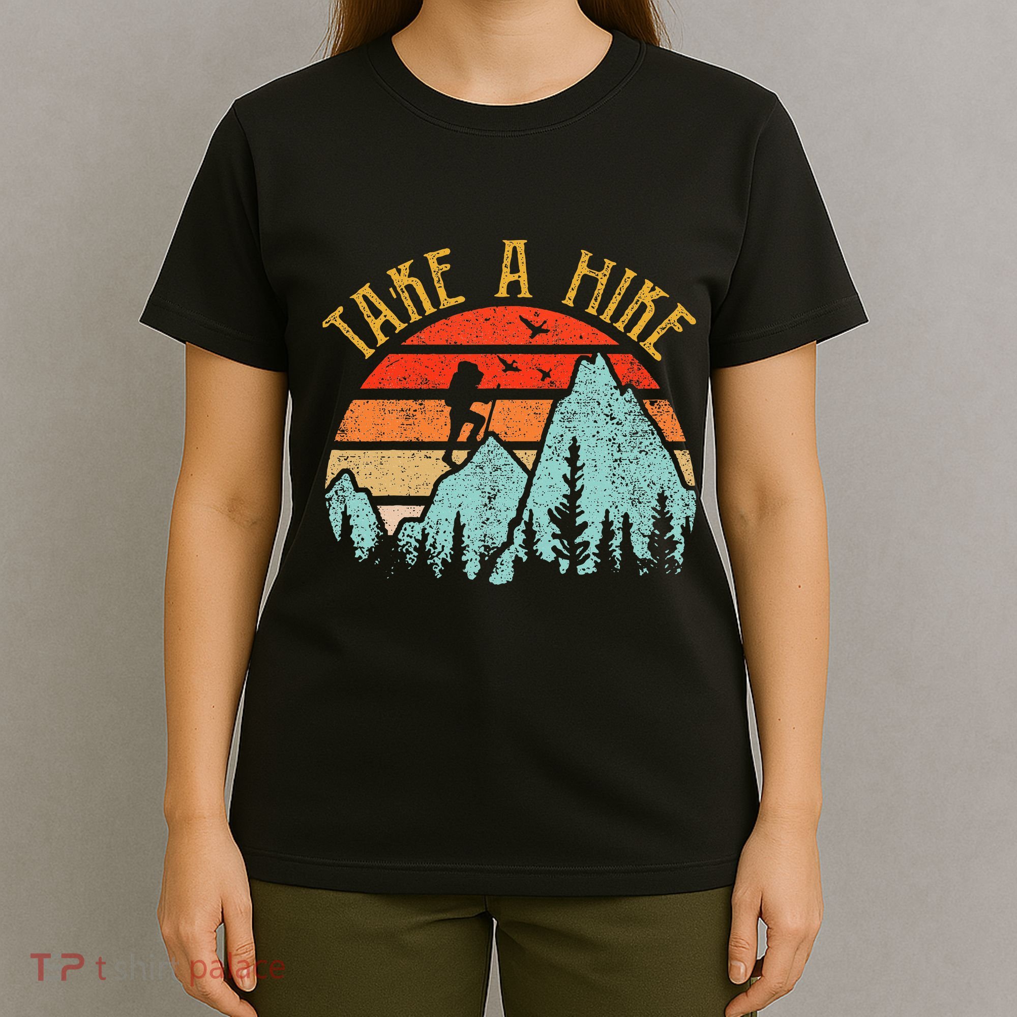 Funny Hikingshirt Take A Hike Mountain Hiker T-Shirt