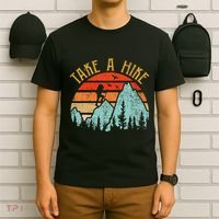 Funny Hikingshirt Take A Hike Mountain Hiker T-Shirt thumb 6
