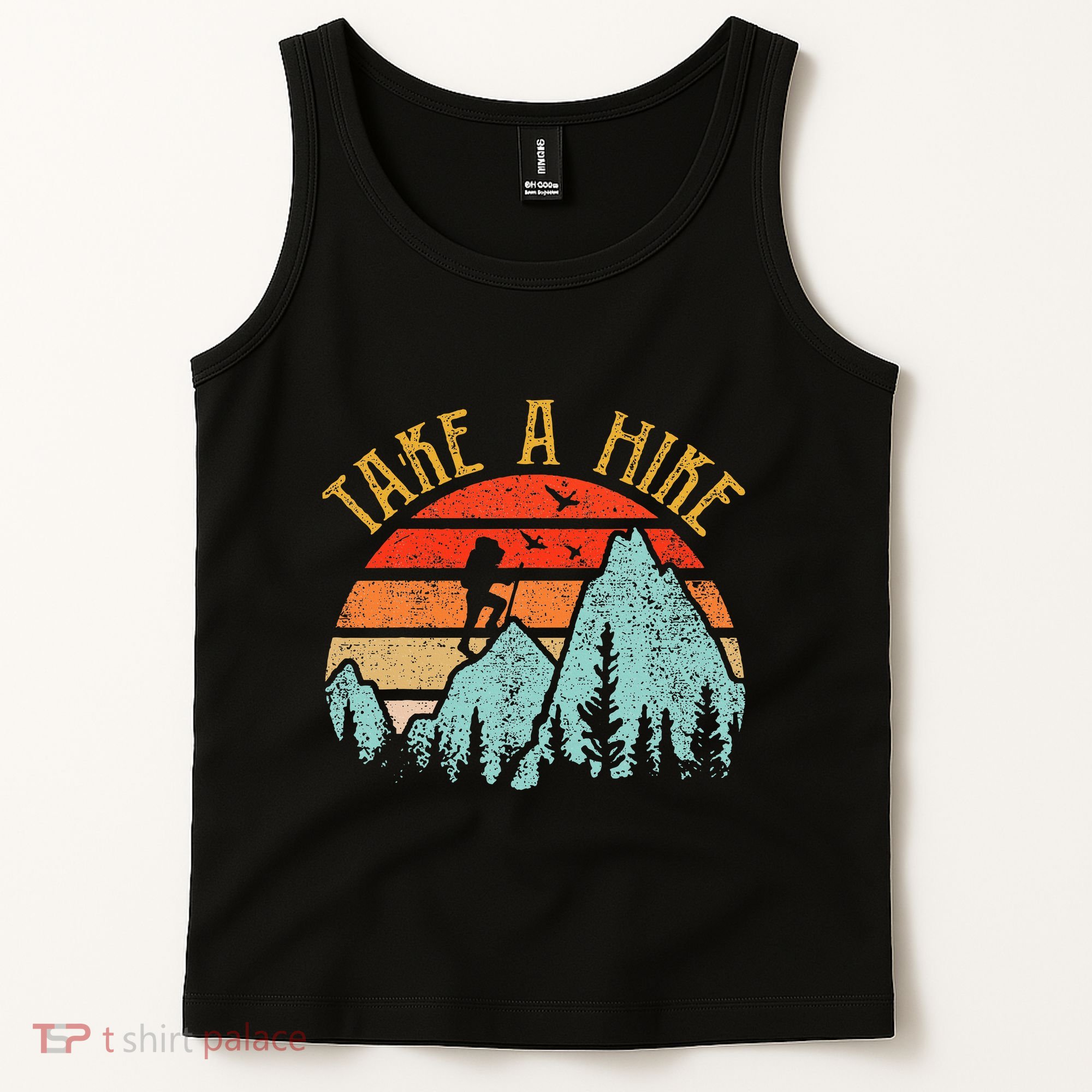 Funny Hikingshirt Take A Hike Mountain Hiker Tank Top