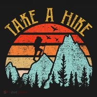Funny Hikingshirt Take A Hike Mountain Hiker Tank Top thumb 6