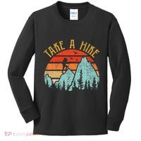 Funny Hikingshirt Take A Hike Mountain Hiker Kids Long Sleeve Shirt thumb 0