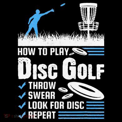 Funny How To Play Disc Golf Stripe Pom Pom Beanie