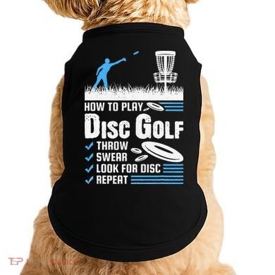 Funny How To Play Disc Golf Doggie Tank