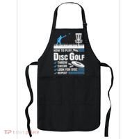Funny How To Play Disc Golf Apron thumb 0