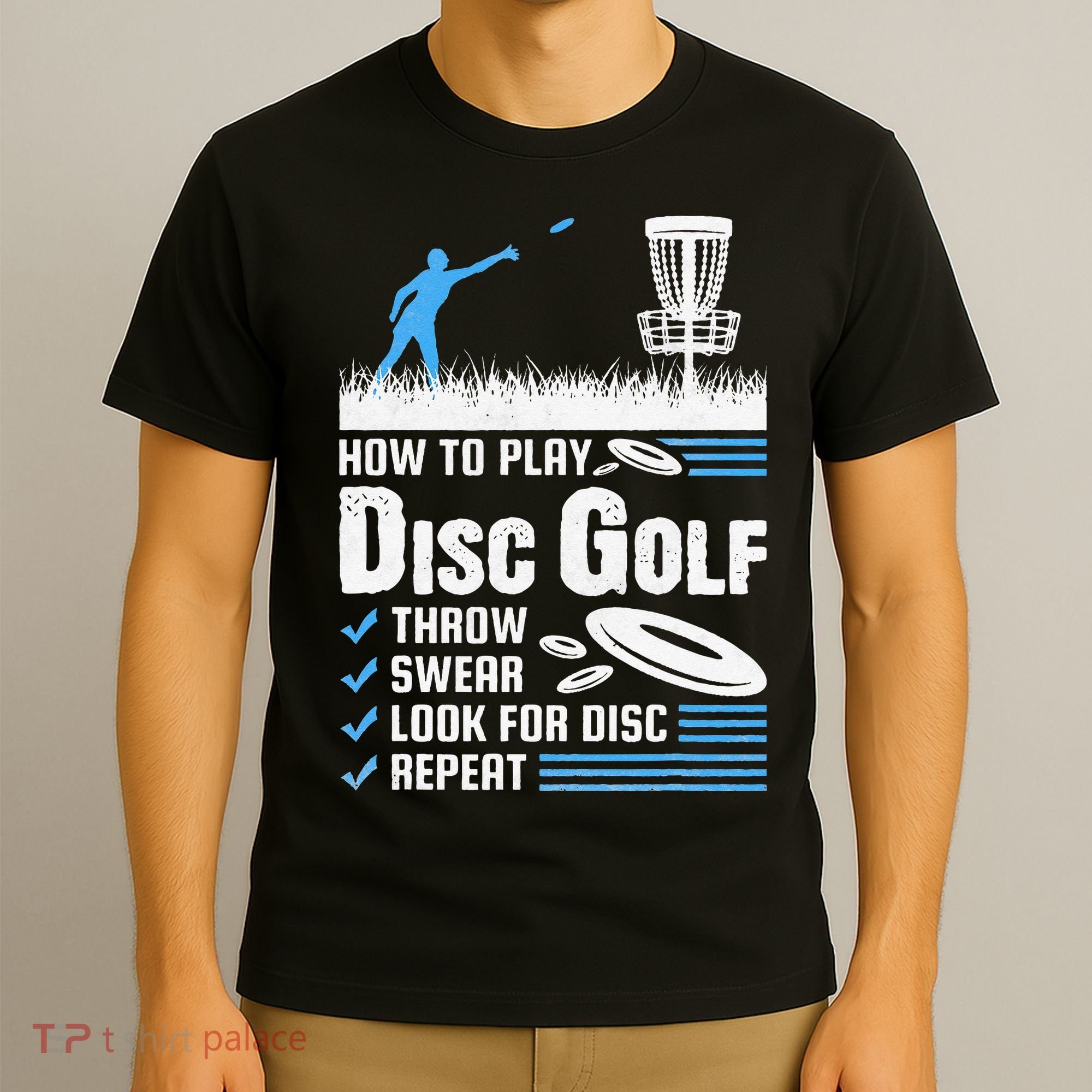 Funny How To Play Disc Golf T-Shirt