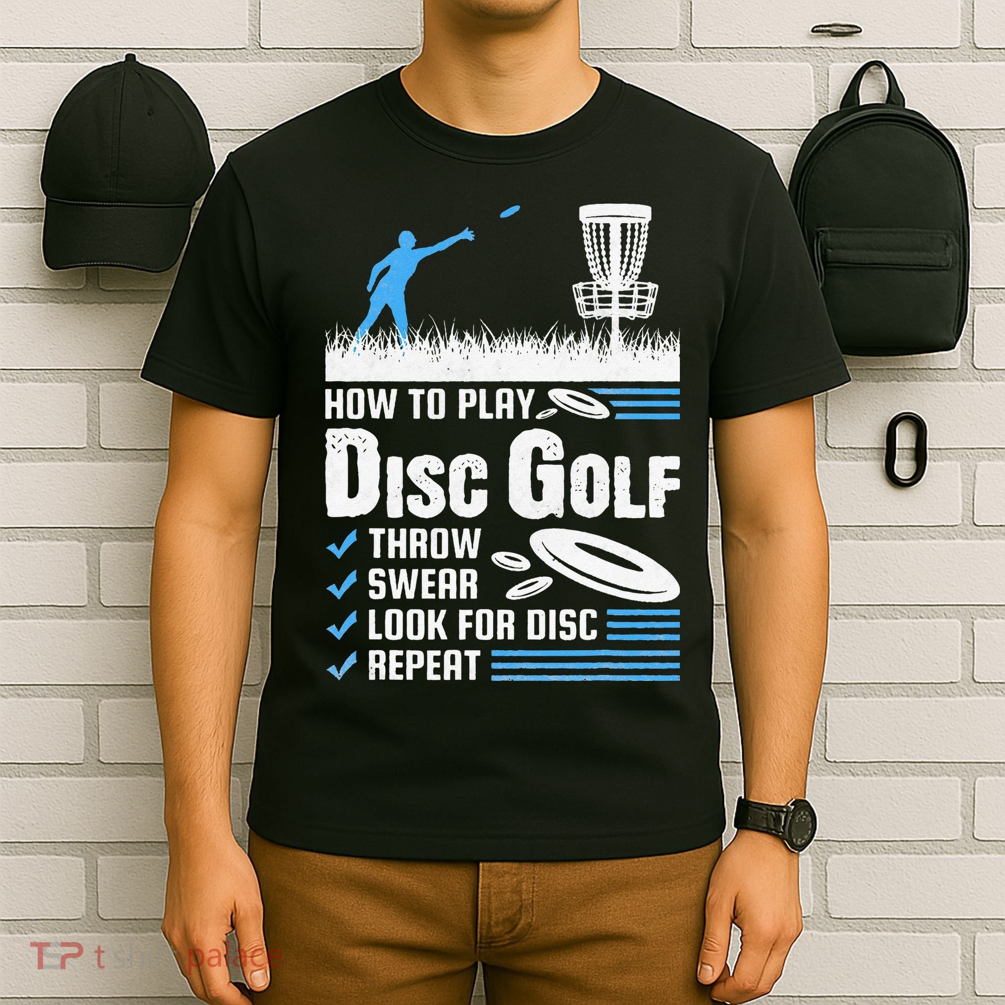 Funny How To Play Disc Golf T-Shirt