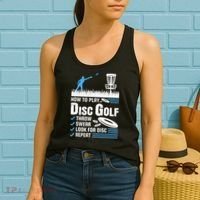 Funny How To Play Disc Golf Women's Tank Top thumb 2