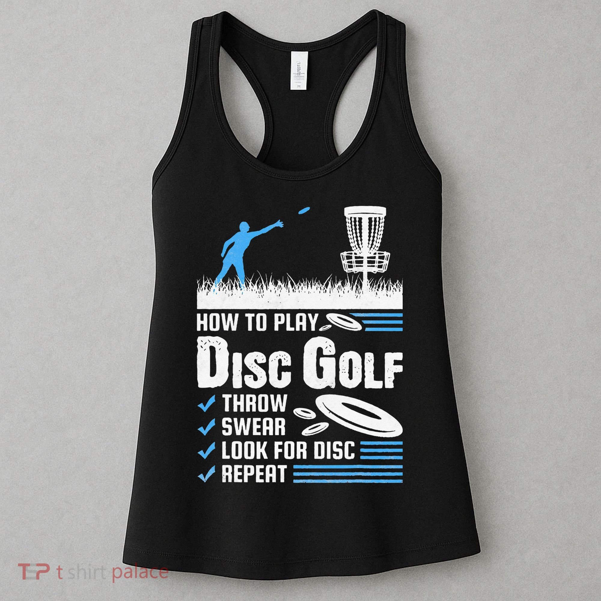 Funny How To Play Disc Golf Women's Tank Top