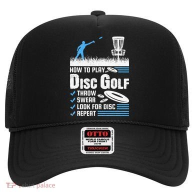 Funny How To Play Disc Golf Hat