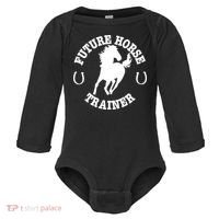 Future Horse Trainer For  Baby Long Sleeve Bodysuit thumb 0