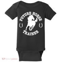 Future Horse Trainer For  Baby Bodysuit thumb 0