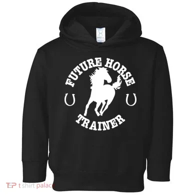 Future Horse Trainer For Toddler Hoodie