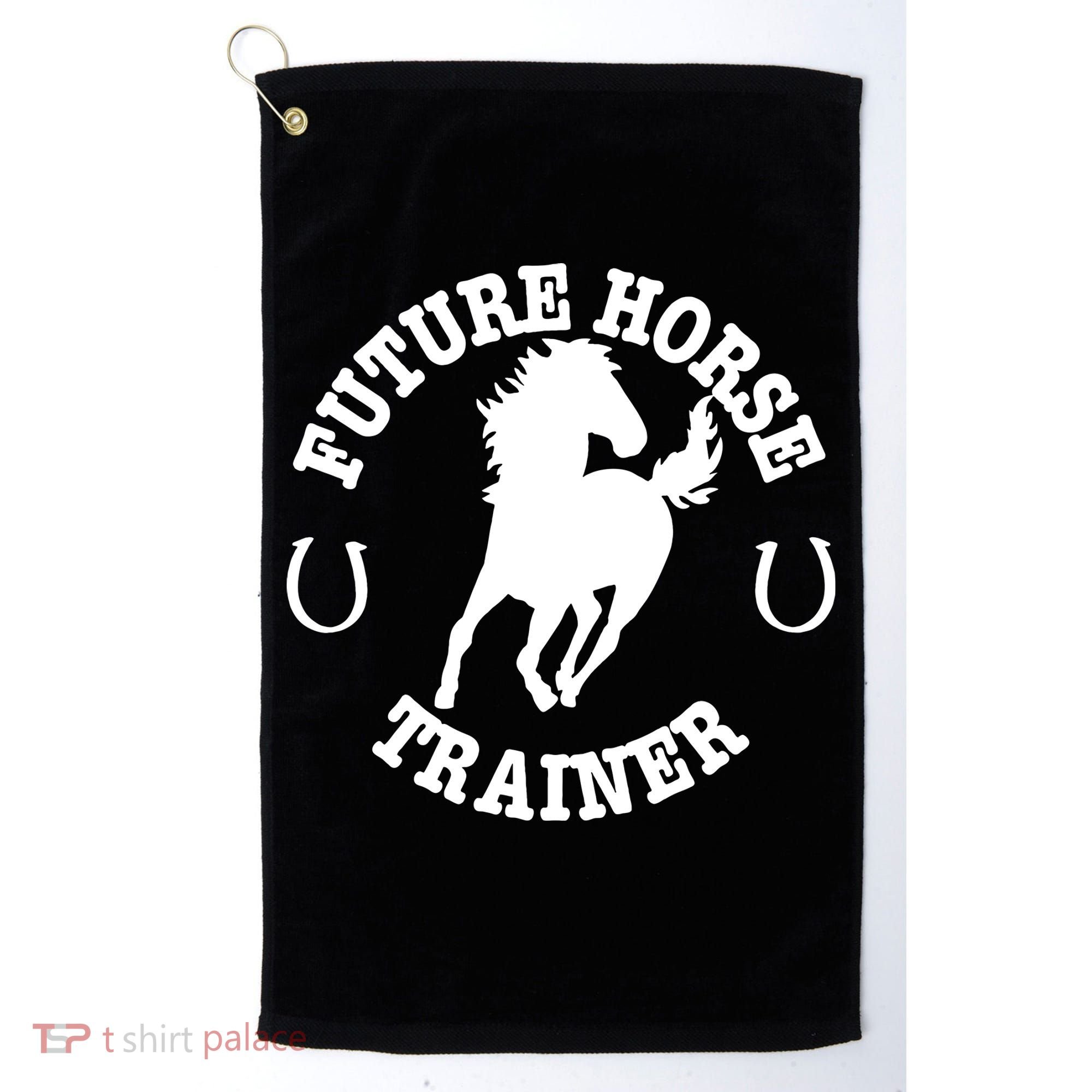 Future Horse Trainer For  Golf Towel