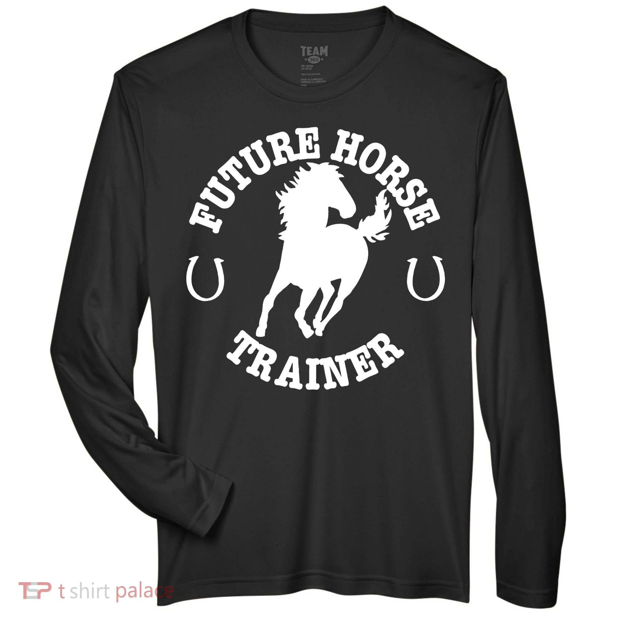 Future Horse Trainer For  Zone Performance Long-Sleeve T-Shirt
