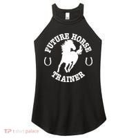 Future Horse Trainer For  Women's Perfect Tri Rocker Tank thumb 0