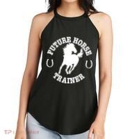 Future Horse Trainer For  Women's Perfect Tri Rocker Tank thumb 2