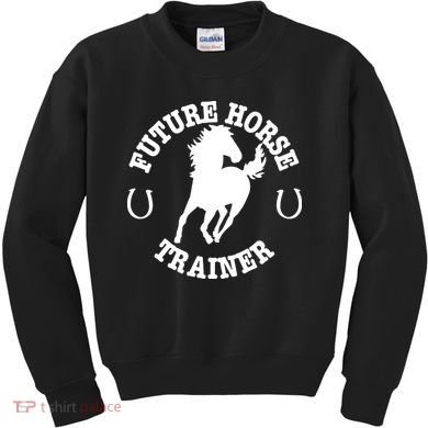Future Horse Trainer For  Kids Sweatshirt