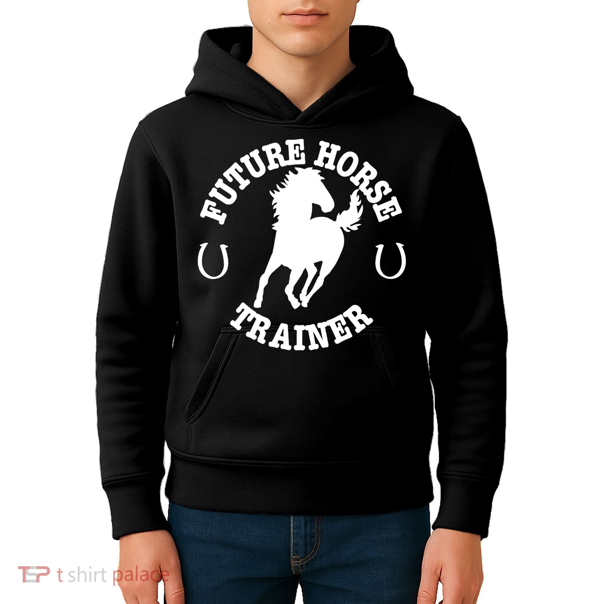 Future Horse Trainer For  Kids Hoodie