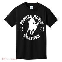 Future Horse Trainer For  Kids T-Shirt thumb 0