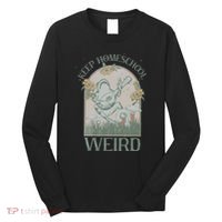 Funny Homeschool Teaching Keep Homeschool Weird Frog Mushroom Long Sleeve Shirt thumb 0