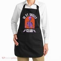 Funny Halloween Twelve Foot Skelly Club Apron thumb 2