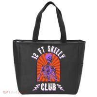 Funny Halloween Twelve Foot Skelly Club Tote Bag thumb 0