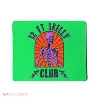 Funny Halloween Twelve Foot Skelly Club Mousepad thumb 0