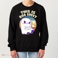 Funny Halloween This Is Boo Sheet Cute Ghost Women's Sweatshirt thumb 0