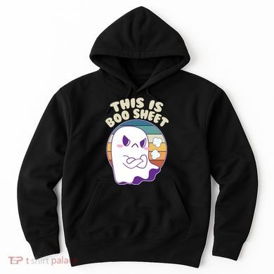 Funny Halloween This Is Boo Sheet Cute Ghost Hoodie