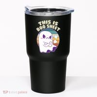Funny Halloween This Is Boo Sheet Cute Ghost Tumbler thumb 0