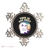 Funny Halloween This Is Boo Sheet Cute Ghost Ornament thumb 0