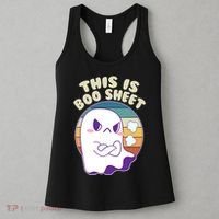 Funny Halloween This Is Boo Sheet Cute Ghost Women's Tank Top thumb 3