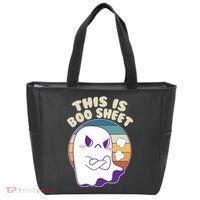 Funny Halloween This Is Boo Sheet Cute Ghost Tote Bag thumb 0