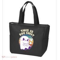 Funny Halloween This Is Boo Sheet Cute Ghost Tote Bag thumb 3
