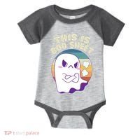 Funny Halloween This Is Boo Sheet Cute Ghost Infant Baby Jersey Bodysuit thumb 0