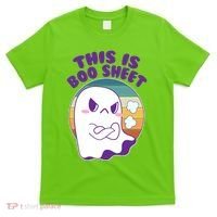 Funny Halloween This Is Boo Sheet Cute Ghost T-Shirt thumb 0