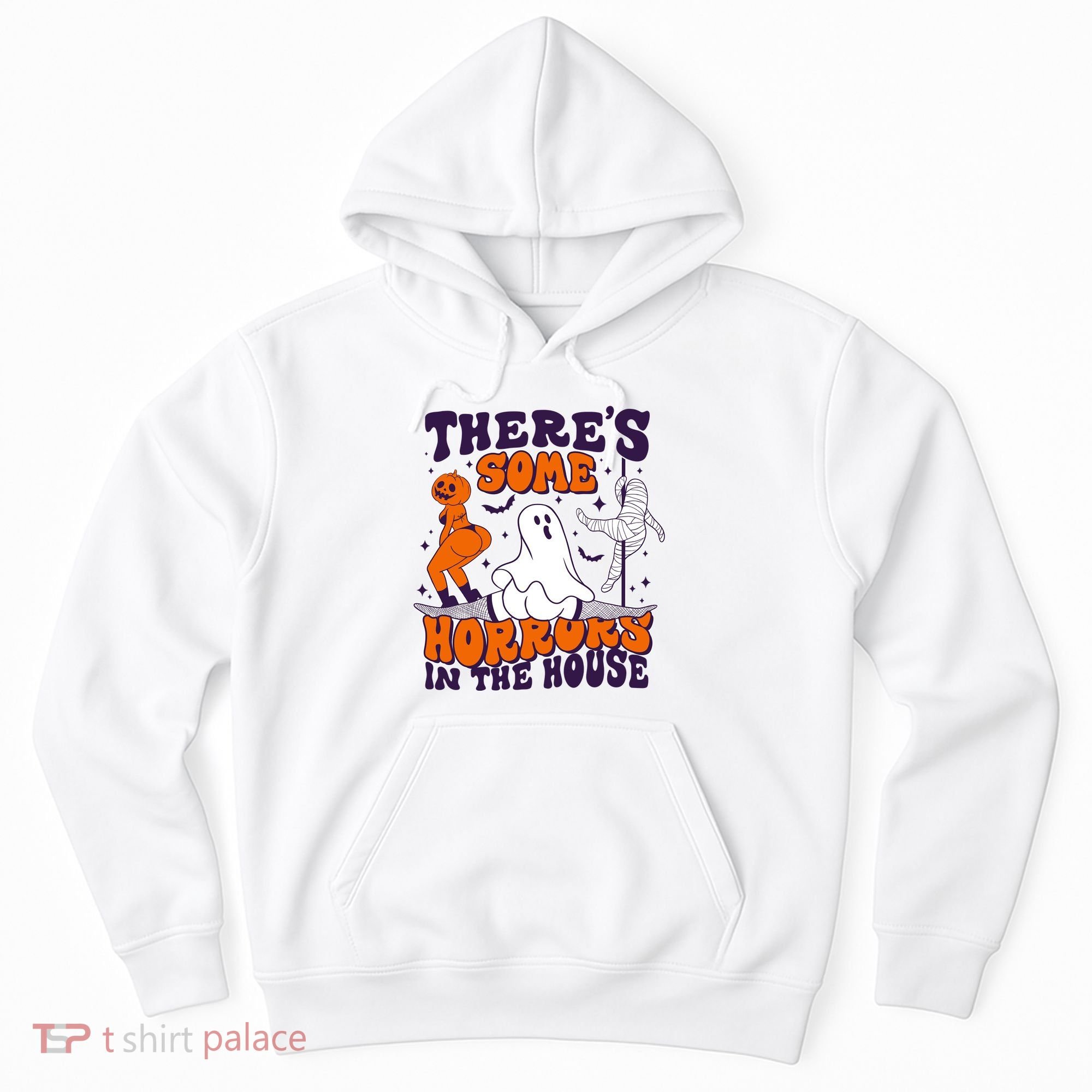 Funny Halloween Theres Some Horrors In The House Hoodie
