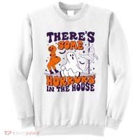 Funny Halloween Theres Some Horrors In The House Sweatshirt thumb 0